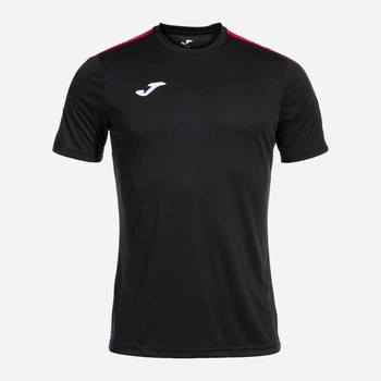 Футболка спортивная длинная мужская Joma Olimpiada 103245.106 XL Черная (8445757295149)