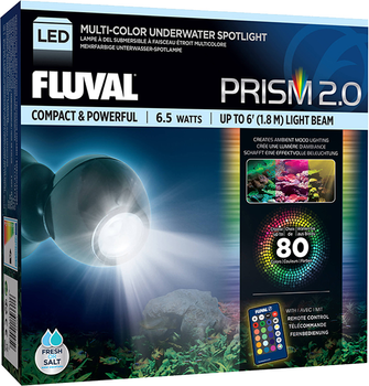 Світильник підводний Hagen Fluval Prism Spotlight 2.0 RGB LED 6.5 Вт (120.8382)