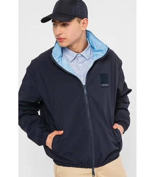 Куртка двостороння Armani Exchange XL синьо-блакитний 3DZB06 2487