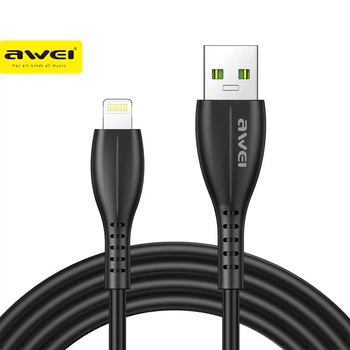 Кабель AWEI CL-115L Lightning 1.2m Black