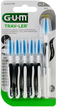 Упаковка межзубных щеток GUM TravLer 2.6 мм 6 шт (7630019904001)