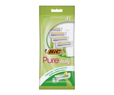 Набір бритв без змінних картриджів Pure 3 lady BIC 4 шт