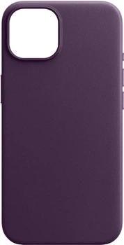 Чохол для смартфона ArmorStandart FAKE Leather Case для Apple iPhone 15 Deep Purple (ARM76290)