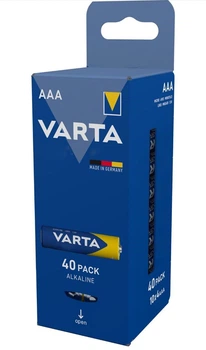 Батарейка Varta Longlife Power AAA BLI 40 Alkaline