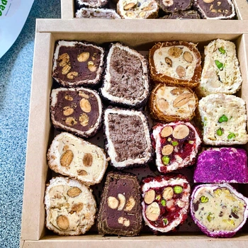 Турецький рахат лукум мікс бокс «Happy» 600г
