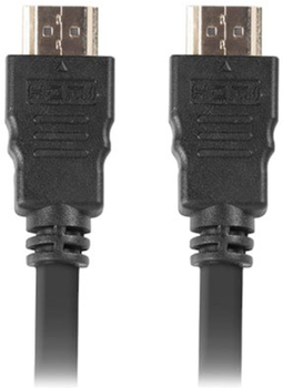 Zestaw kabli Lanberg HDMI - HDMI 1 m 10-Pack Black (CA-HDMI-13CC-0010-BK)