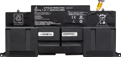 Аккумулятор 1stCharger для ноутбуков Asus UX31 7.4V 6840mAh Black (BN1st3040)