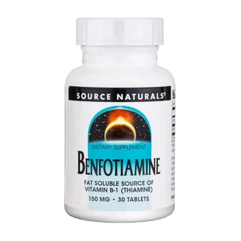 Бенфотиамин Source Naturals Benfotiamine 150 mg 30 таблеток