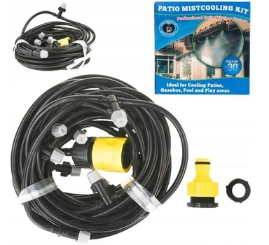 Туманообразователь Patio Mistcooling Kit система туманообразования увлажнения для беседок и сада (RD-154)