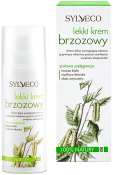 Krem do twarzy nawilżający Sylveco lekki brzozowy 50 ml (5907502687188)