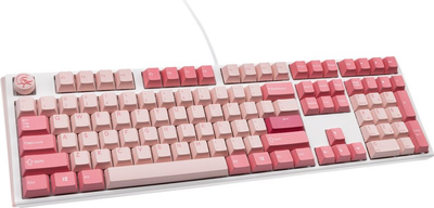 Клавіатура дротова Ducky One 3 Cherry MX Clear USB Gossamer Pink (100352885)