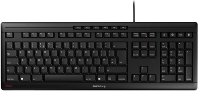 Клавіатура дротова Cherry STREAM USB Black (JK-8500GB-2)