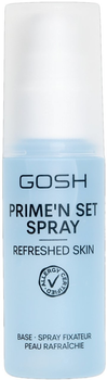 Спрей-фіксатор для макіяжу Gosh Prime'n Set Spray Refreshed Skin 50 мл (5711914179359)