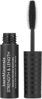 Tusz-serum do rzęs bareMinerals Mini Strength and Length wydłużający 01 Czarny 5 ml (0194248000233)