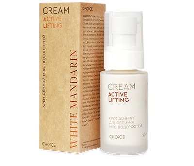 Крем дневной Choice White Mandarin Active Lifting Микс водорослей, 50 мл