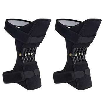 Стабилизатор коленного сустава Power Knee Nasus Sports Pro бионический фиксатор для уменьшения нагрузки 2 шт (168)