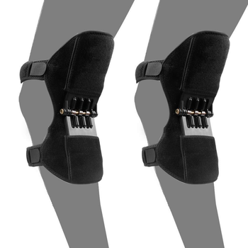 Стабілізатор колінного суглоба Power Knee Nasus Sports Pro біонічний фіксатор для зменшення навантаження 2 шт (168)