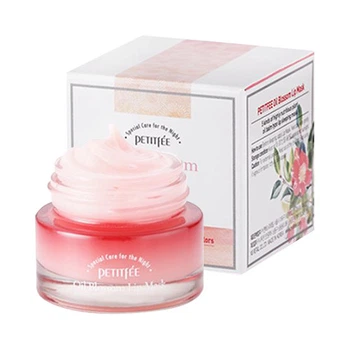 Ночная маска для губ с маслом камелии и витамином Е Petitfee Oil Blossom Lip Mask 15 ml