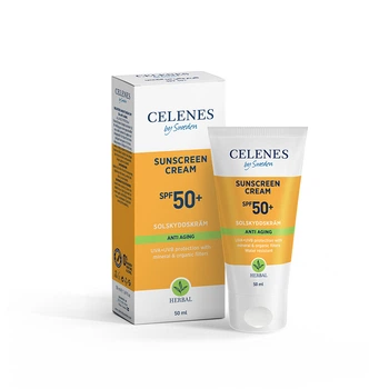 Солнцезащитный крем против старения SPF 50+ Celenes 50 мл 7350104249632