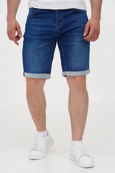 Шорты джинс Trend Collection 7101 синий (MIDDLE BLUE) 34