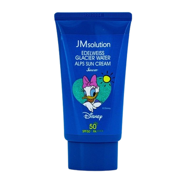 Солнцезащитный крем для лица, охлаждающий JMsolution Edelweiss Glacier Water Alps Sun Cream SPF50+ PA++++, 50 мл