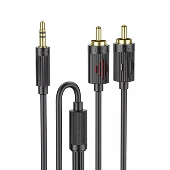 Кабель AUX Hoco UPA28 3.5mm Jack to 2 RCA 1.5m