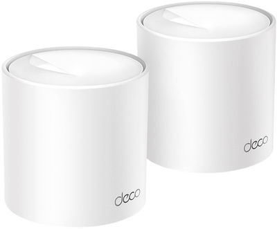 Маршрутизатор TP-LINK AX1500 Mesh Wi-Fi 6 System (Deco X10(2-pack))