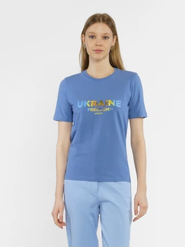Футболка жіноча синя з трикотажної тканини Arber T-SHIRT WF-19 XL синій (FW13.10.06.42)