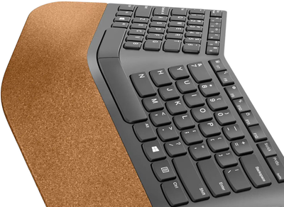 Klawiatura bezprzewodowa Lenovo Go Wireless Split Keyboard Grey (GY41C33969)