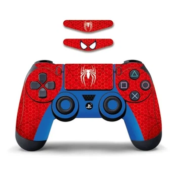 Виниловая наклейка для геймпада Sony PlayStation 4 Spiderman
