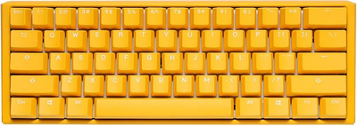 Клавіатура дротова Ducky One 3 Yellow Mini RGB LED MX-Black 100043004 (WLONONWCRA199)
