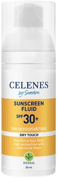 Солнцезащитный флюид Celenes Dry Touch SPF 30+ 50 мл (7350104249625)