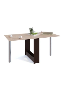 Стол - книжка Furnigrade СК - 1 венге - сонома 160х80х74