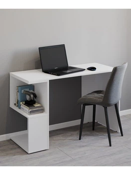 Компьютерный стол Furnigrade КС2 белый 75х120х50