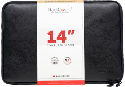  Чохол для ноутбука RadiCover Sleeve 14" Black (5712869102676)
