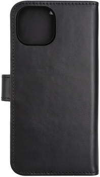 Etui z klapką RadiCover Radiation Protection Wallet Vegan Leather 2in1 do Apple iPhone 13/14 Exclusive Black (5712869102737)
