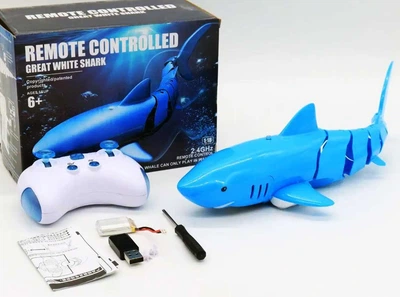Интерактивная игрушка Акула на радиоуправлении Shark с пультом