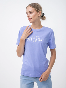 Футболка Tom Tailor XS Блакитний 1033607-30029
