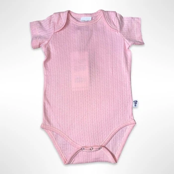 Детское боди ZEYNO&MEMO organic cotton wear 68 см Розовый (0649)