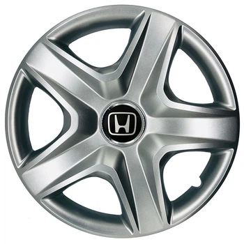 Автомобільні модельні ковпаки R16 Honda 418 4шт, SJS, сріблясті