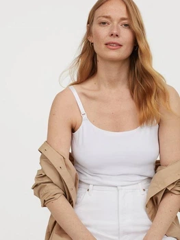 Майка H&M 534164 білий L
