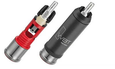 Роз'єм RCA WBT-0114 Ag