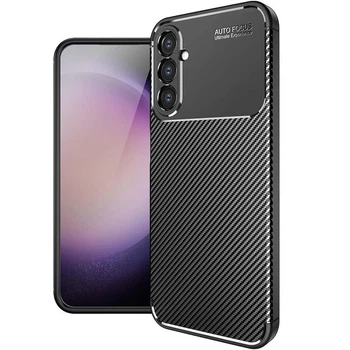 Чохол Fiji Ultimate Carbon для Samsung Galaxy S24 Plus (S926) протиударний бампер чорний