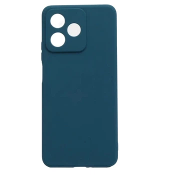 Чохол Fiji Style для Xiaomi Redmi 12 5G силікон бампер із захистом блоку камер синій