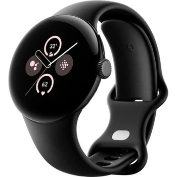 Смарт-годинник Google Pixel Watch 2 Matte Black Aluminum Case / Obsidian Active Band - Уценка