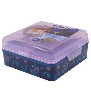 Ланч-бокс квадратный на 3 отделения Stor Frozen (74293)