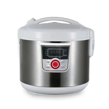 Мультиварка Domotec MS-7727 5л 900Вт 12 программ с тефлоновым покрытием бело серый
