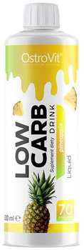 Ізотонік OstroVit Low Carb Drink Pineapple 500 мл (5903933907567)