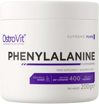 Амінокислота OstroVit Supreme Pure Phenylalanine 200 г (5903246221978)