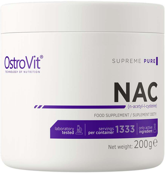 Амінокислота OstroVit Supreme Pure NAC 200 г (5903933902739)